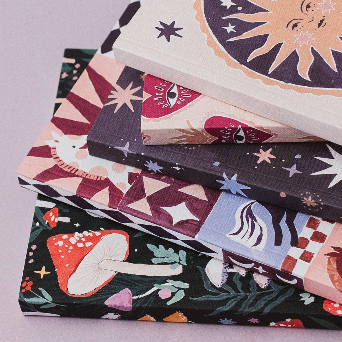 Sacred Heart Pocket Notebook | Plain Page Mini Blank Journal
