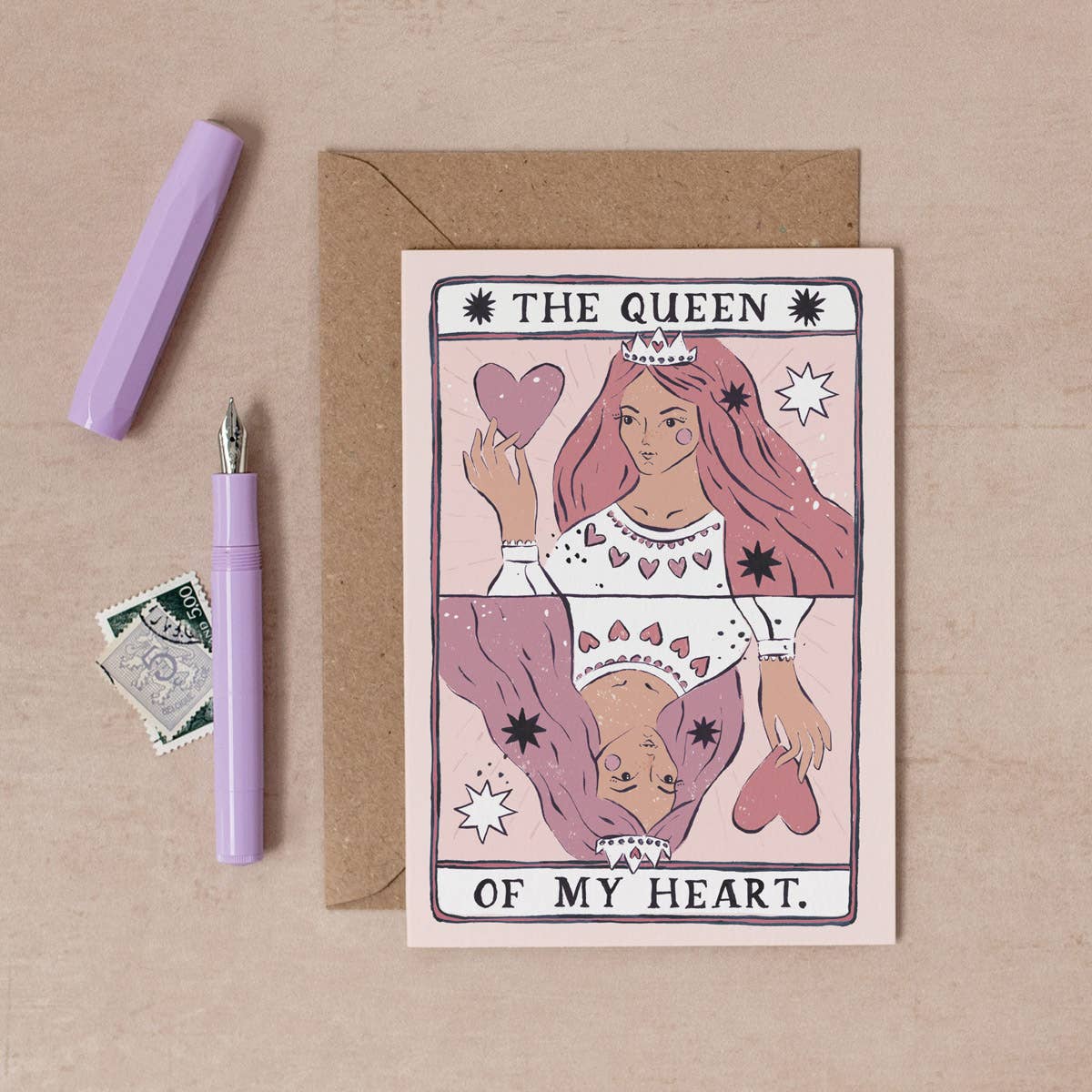 Queen of My Heart Card | Love Card | Anniversary Cards
