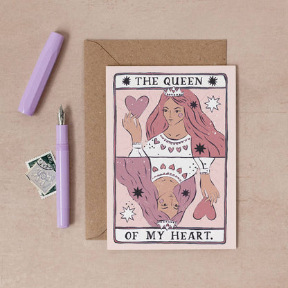 Queen of My Heart Card | Love Card | Anniversary Cards
