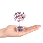 Mini Amethyst Tree with Clear Cup