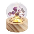 Amethyst Gem Tree Lamp, battery operated