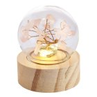 Rose Quartz Gem Tree Lamp, battery operated