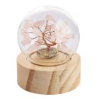 Rose Quartz Gem Tree Lamp, battery operated