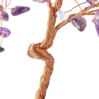 Amethyst Willow Tree with Agate Slice Base
