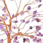 Amethyst Willow Tree with Agate Slice Base