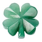 Lucky Green Aventurine Four Leaf Clover