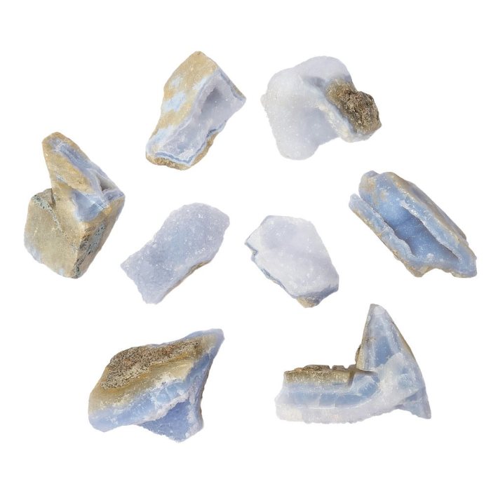 Blue Lace Agate Geodes