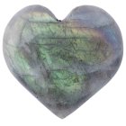 Labradorite B Heart Med 20-30mm, Madagascar
