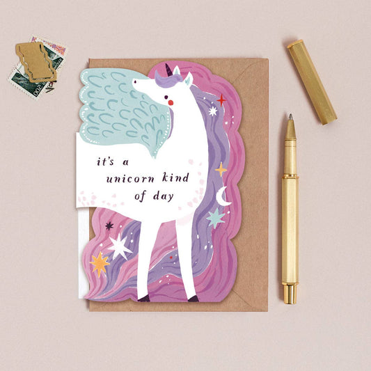 Unicorn Birthday Card | Kids Birthday Card | Childrens Cards