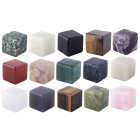 Assorted Gemstone Cubes 20mm