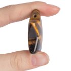 Tiger Eye 40mm Drilled Star