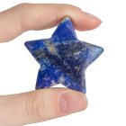 Lapis Lazuli 40mm Drilled Star