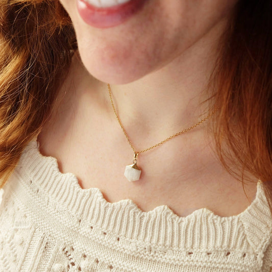 Moonstone Gemstone Necklace