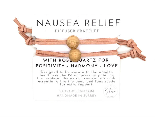 Nausea Relief Bands: Blue Spot Jasper