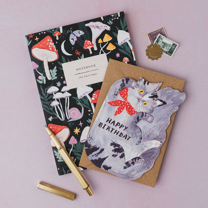 Mushrooms Notebook | Plain Page Journal | Notebooks