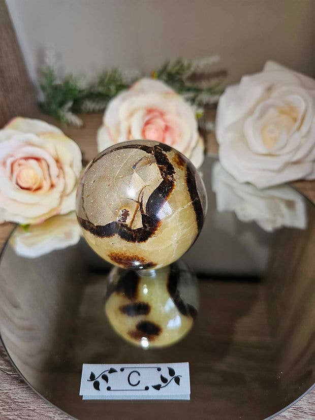 Septarian Crystal Spheres: B