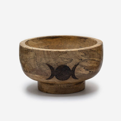 Small Ritual Bowl Incense Cone Holder 11x6.cm - (Asst )