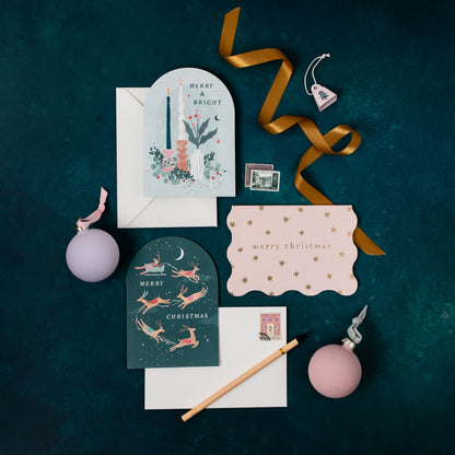 Candles Christmas Cards | Holiday Cards | Seasonal Cards