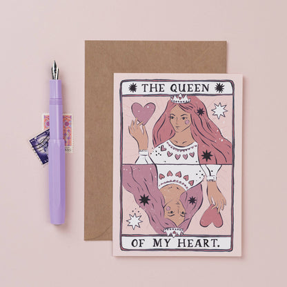 Queen of My Heart Card | Love Card | Anniversary Cards