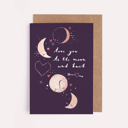 To the Moon and Back Card | Love Card | LGBT Cards