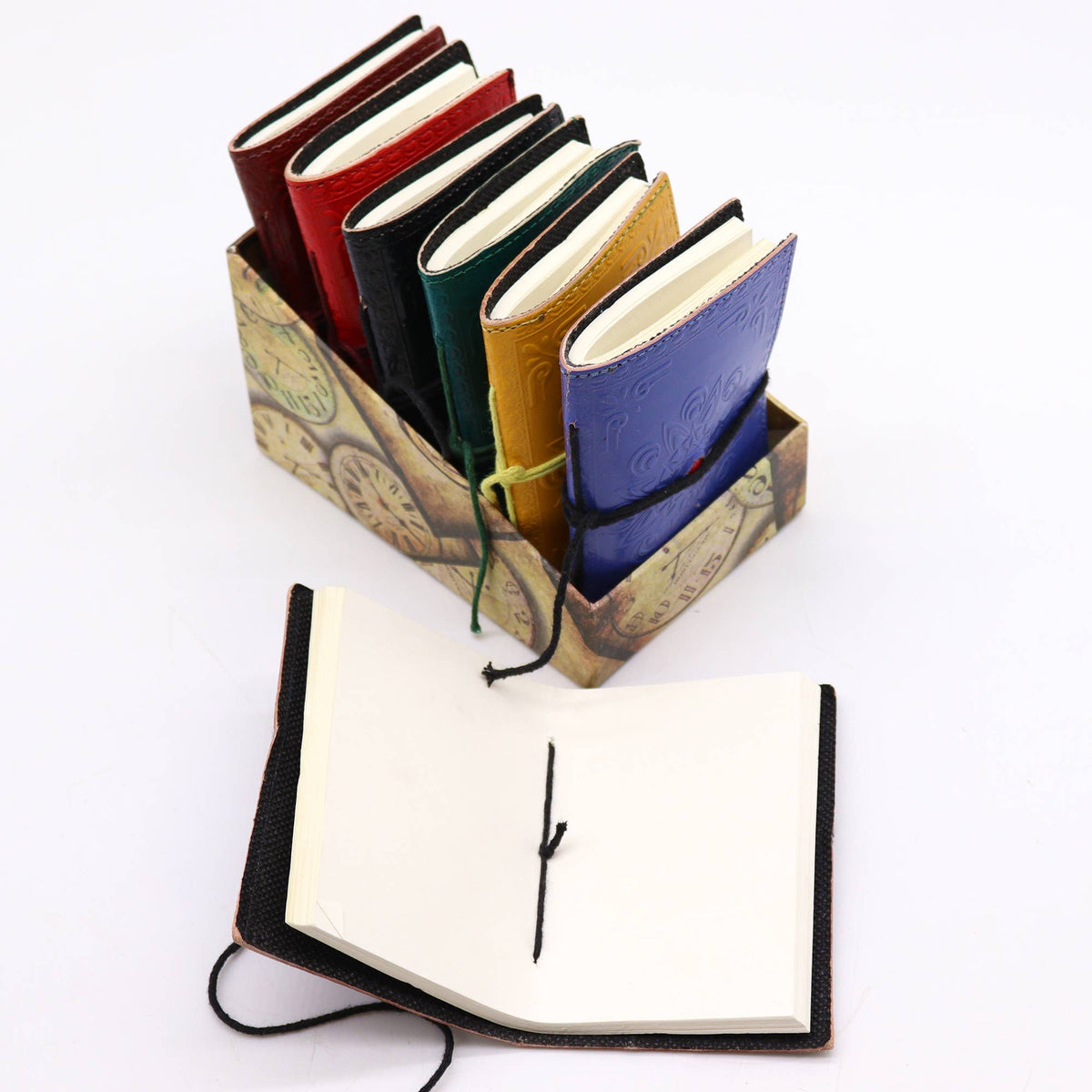 Assorted Gemstone Charkra Notebooks 9x13cm (display pack)