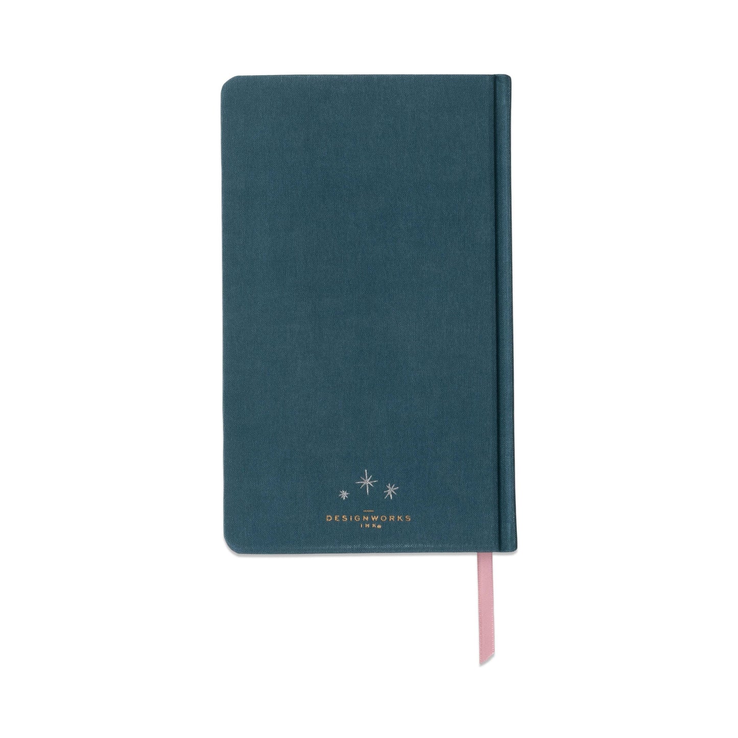 Celestial Bookcloth Journal - Teal Moon