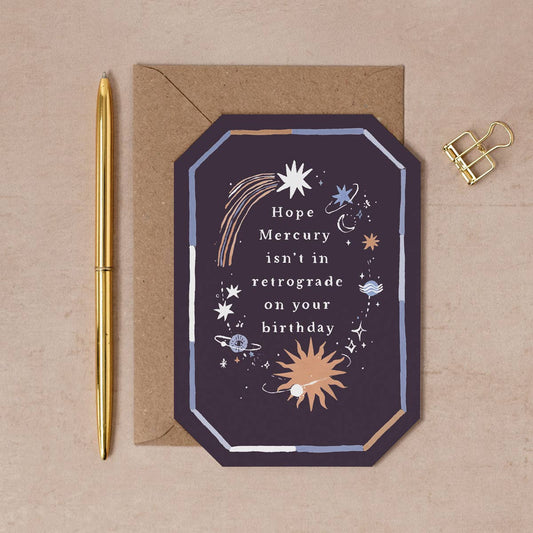Mercury in Retrograde Birthday Cards | Astrology Cards