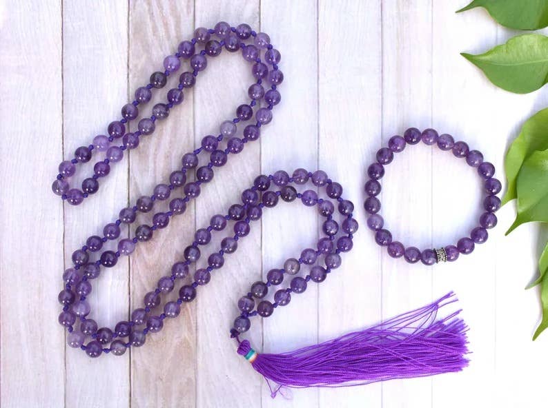 Amethyst Mala