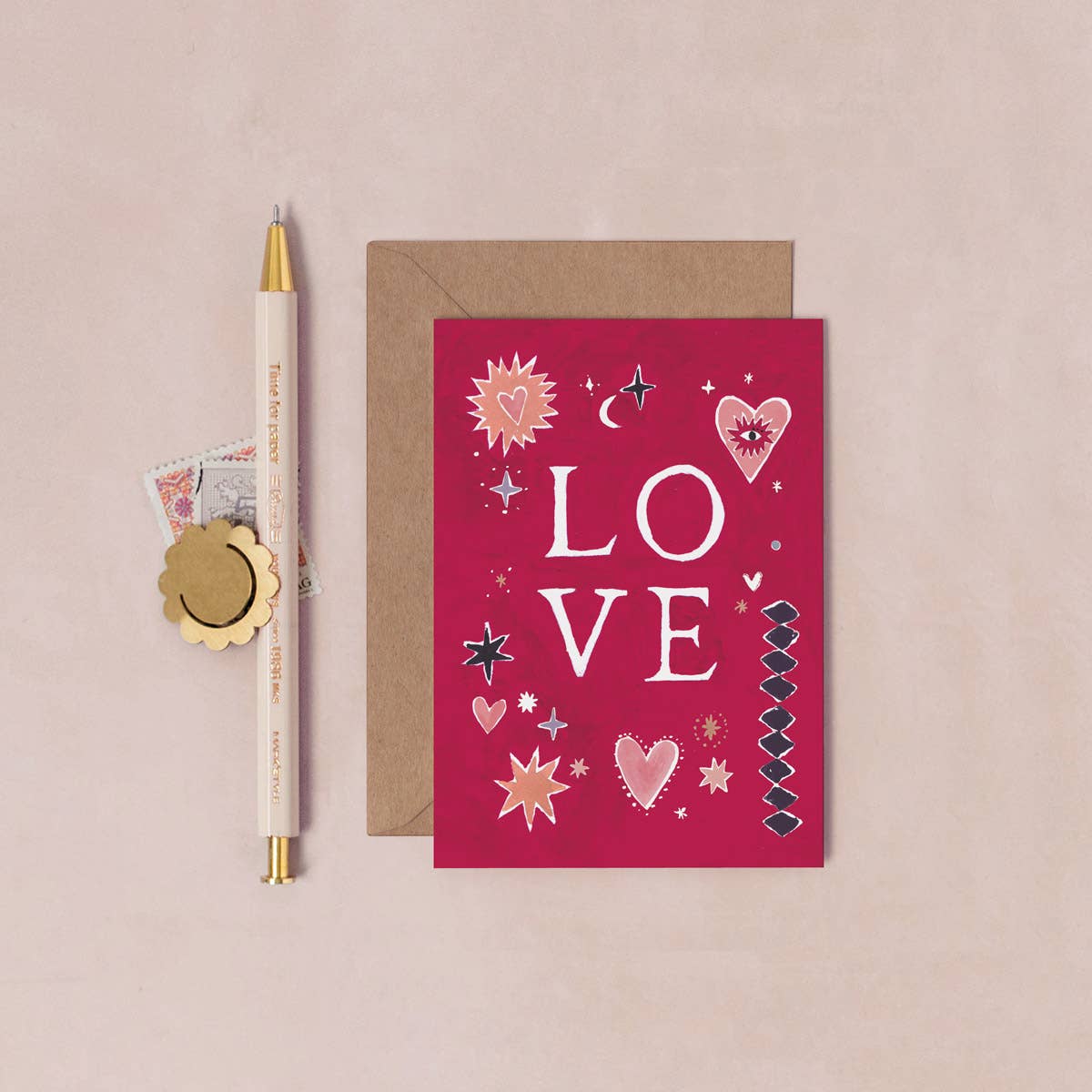 Hearts Mini Love Cards | Mini Greeting Cards | Mini Cards