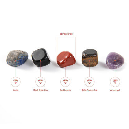 Myga Wellbeing Crystal Collection - Single Units: Good Luck