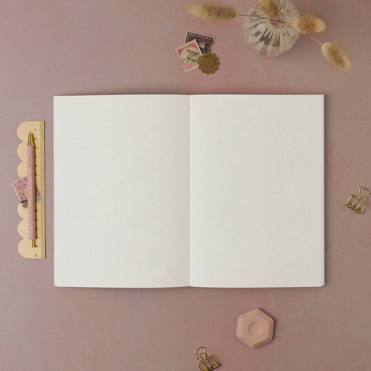 Mushrooms Notebook | Plain Page Journal | Notebooks