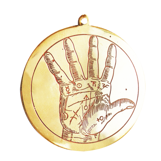 Medieval Fortune Charm Hand Of Fortune - Amulet