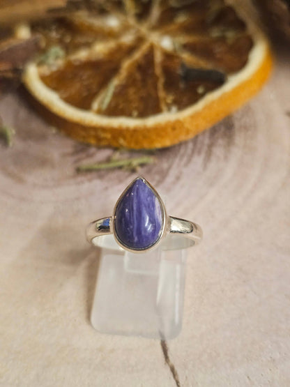 Chaorite Sterling Silver  Ring - 3.21g