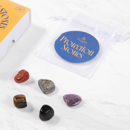 Myga Wellbeing Crystal Collection - Single Units: Protection