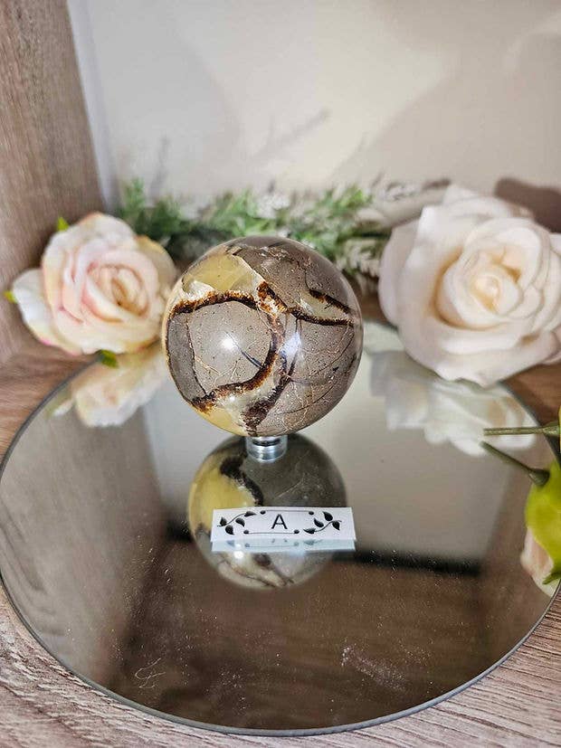 Septarian Crystal Spheres: E