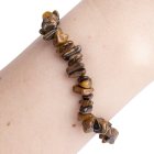 Tiger Eye 7.5" Chip Bracelet