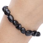 Black Tourmaline Tumblestone Bracelet
