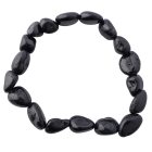 Black Tourmaline Tumblestone Bracelet