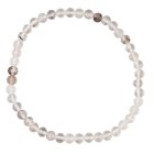 4mm Faceted Herkimer Diamond Bracelet