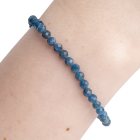 4mm Faceted Apatite Bracelet