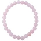 6mm Rose Quartz Bead Bracelet