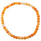 4mm Carnelian Bead Bracelet