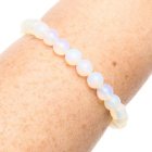8mm Opalite Bead Bracelet