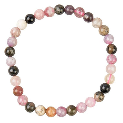 6mm Bead Bracelet Tourmaline