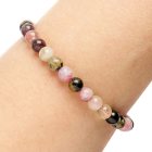 6mm Bead Bracelet Tourmaline