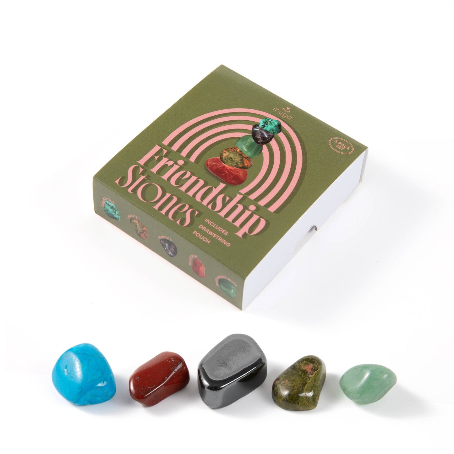 Myga Wellbeing Crystal Collection - Single Units: Empowerment