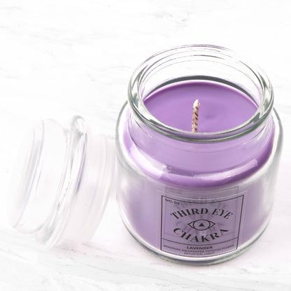 Seven Chakra Candles: Throat - Eucalyptus Scent