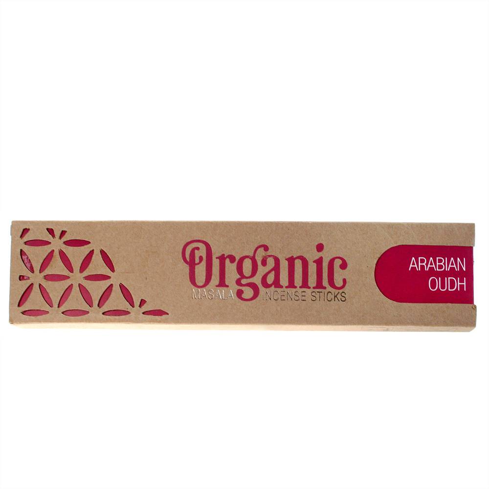 12 x Incense, Organic Goodness, each 15g Arabian Oudh