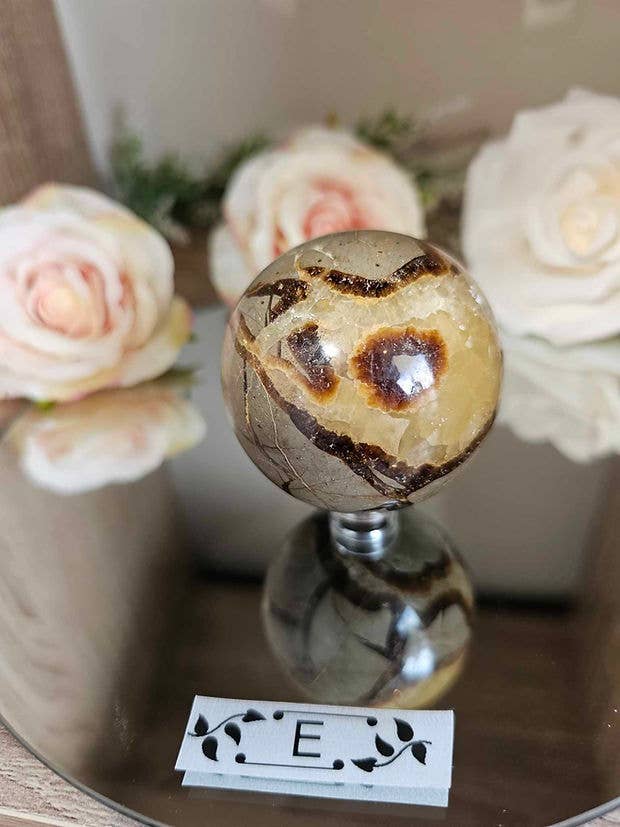 Septarian Crystal Spheres: E