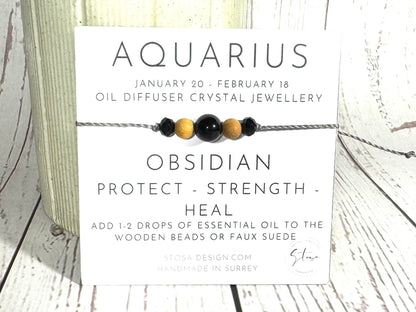 Zodiac Oil Diffuser Bracelet: Libra